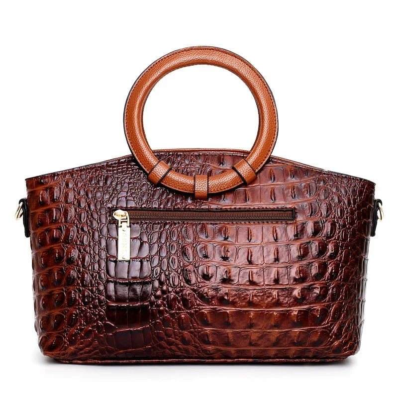 L'Solante Embossed Vintage Bag