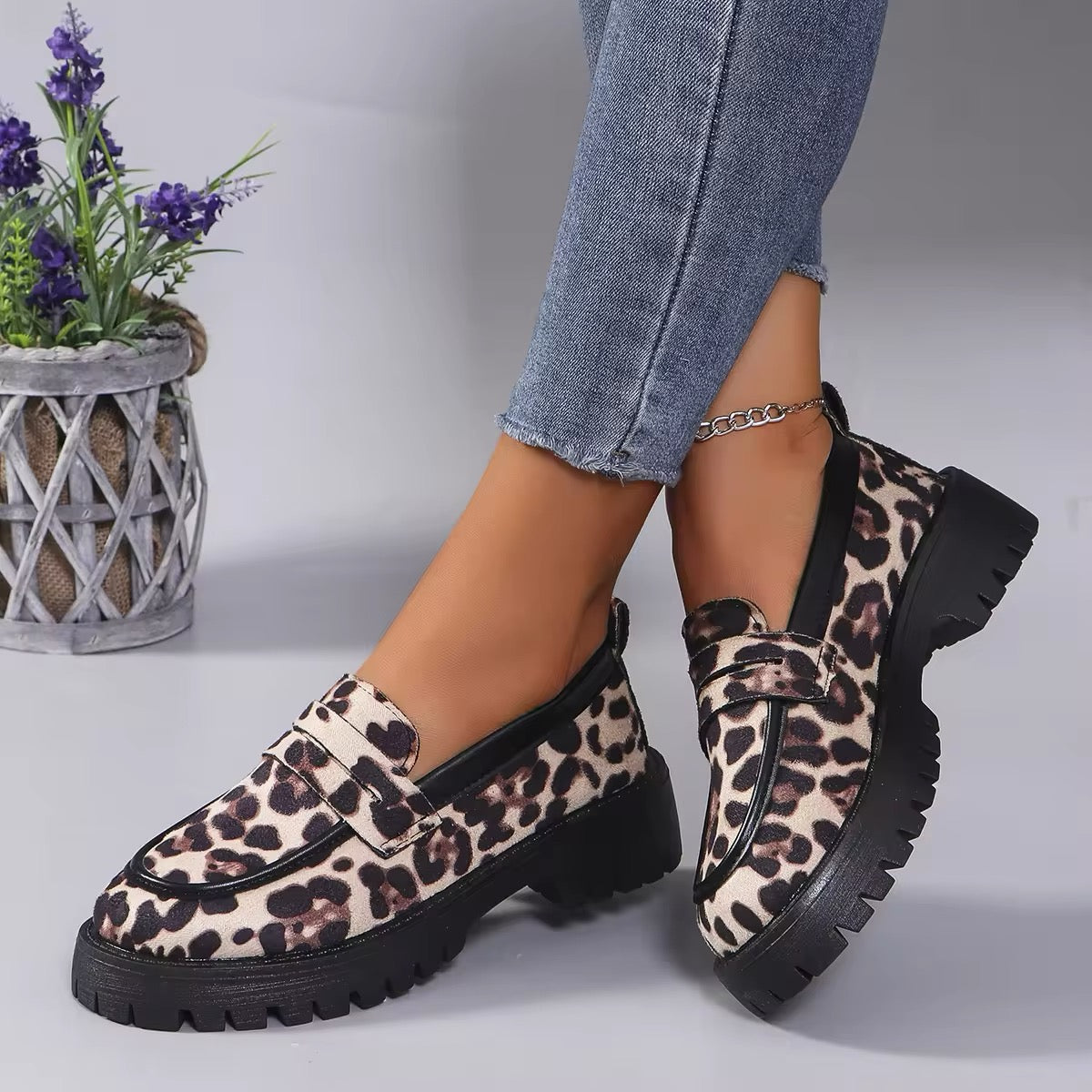 Leopard Prowl Loafers