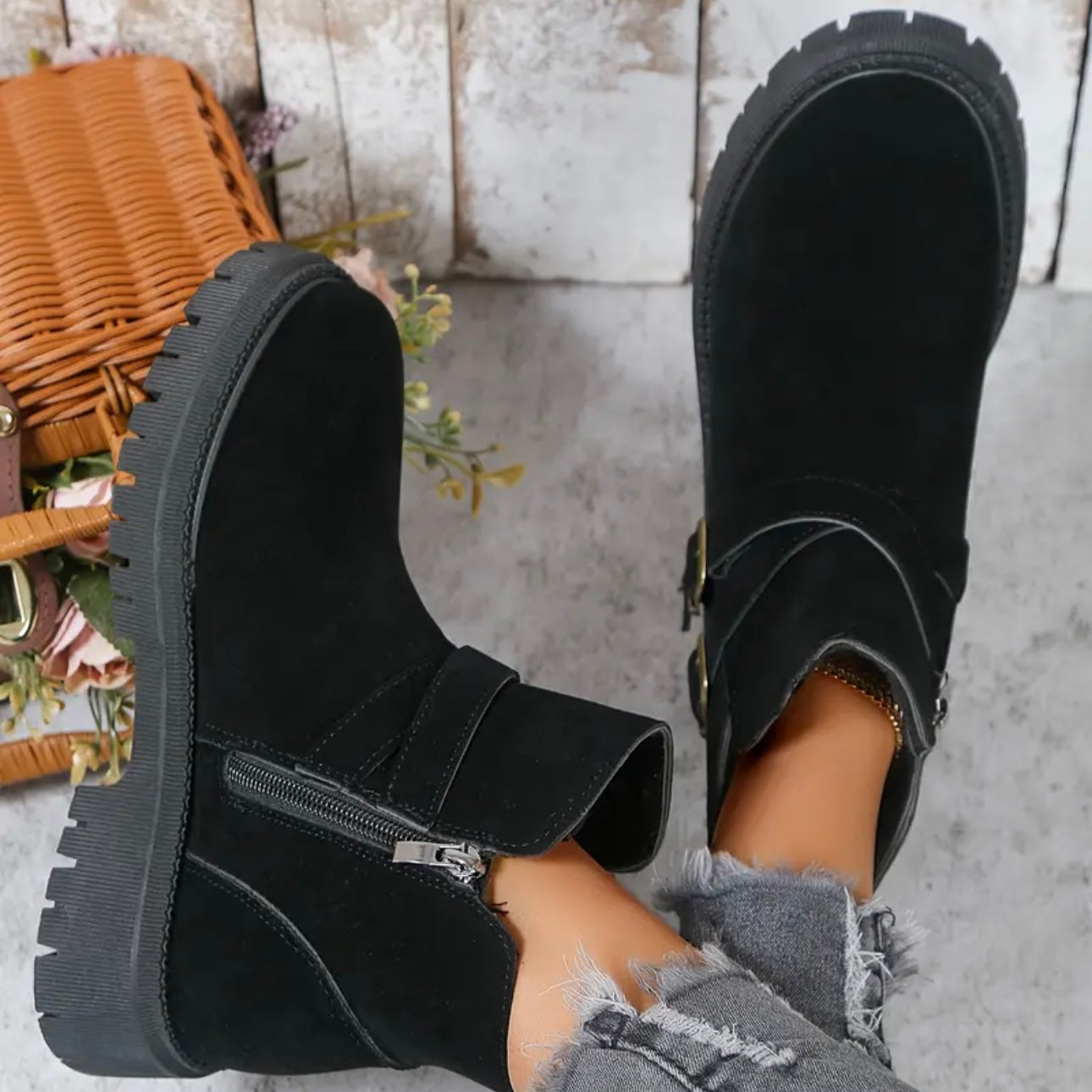 Velluto Terra Boots