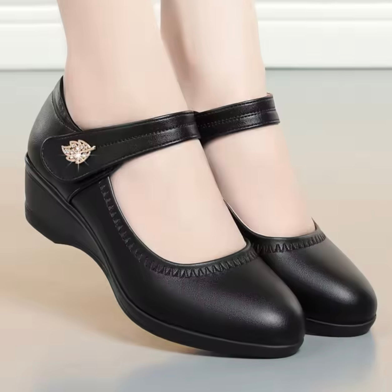 Brookline Comfort Heels