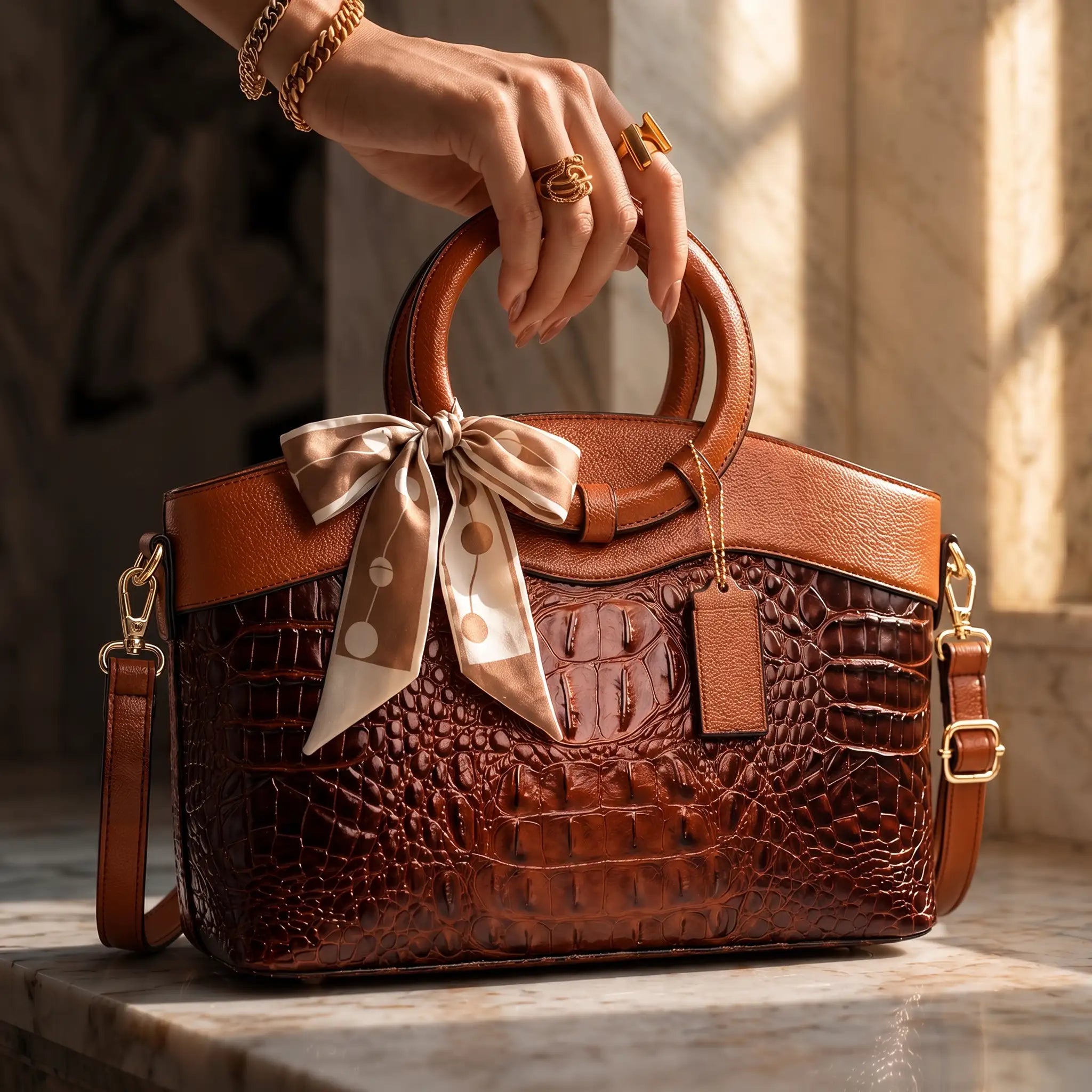 L'Solante-Embossed-Vintage-Bag