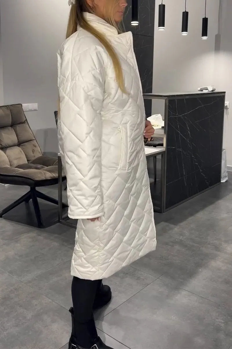 Leopard Quilted Coat