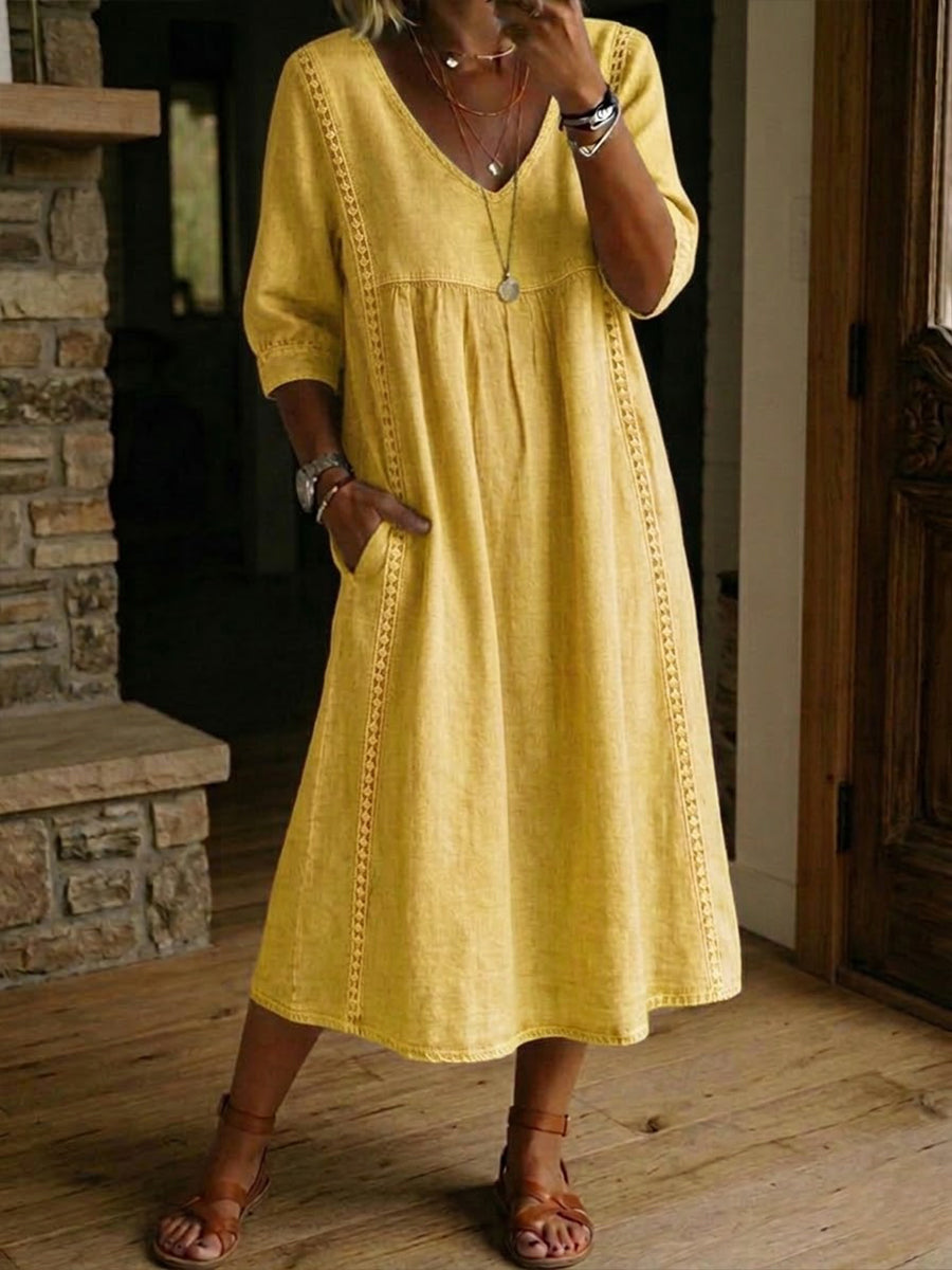 Amber Bloom Dress