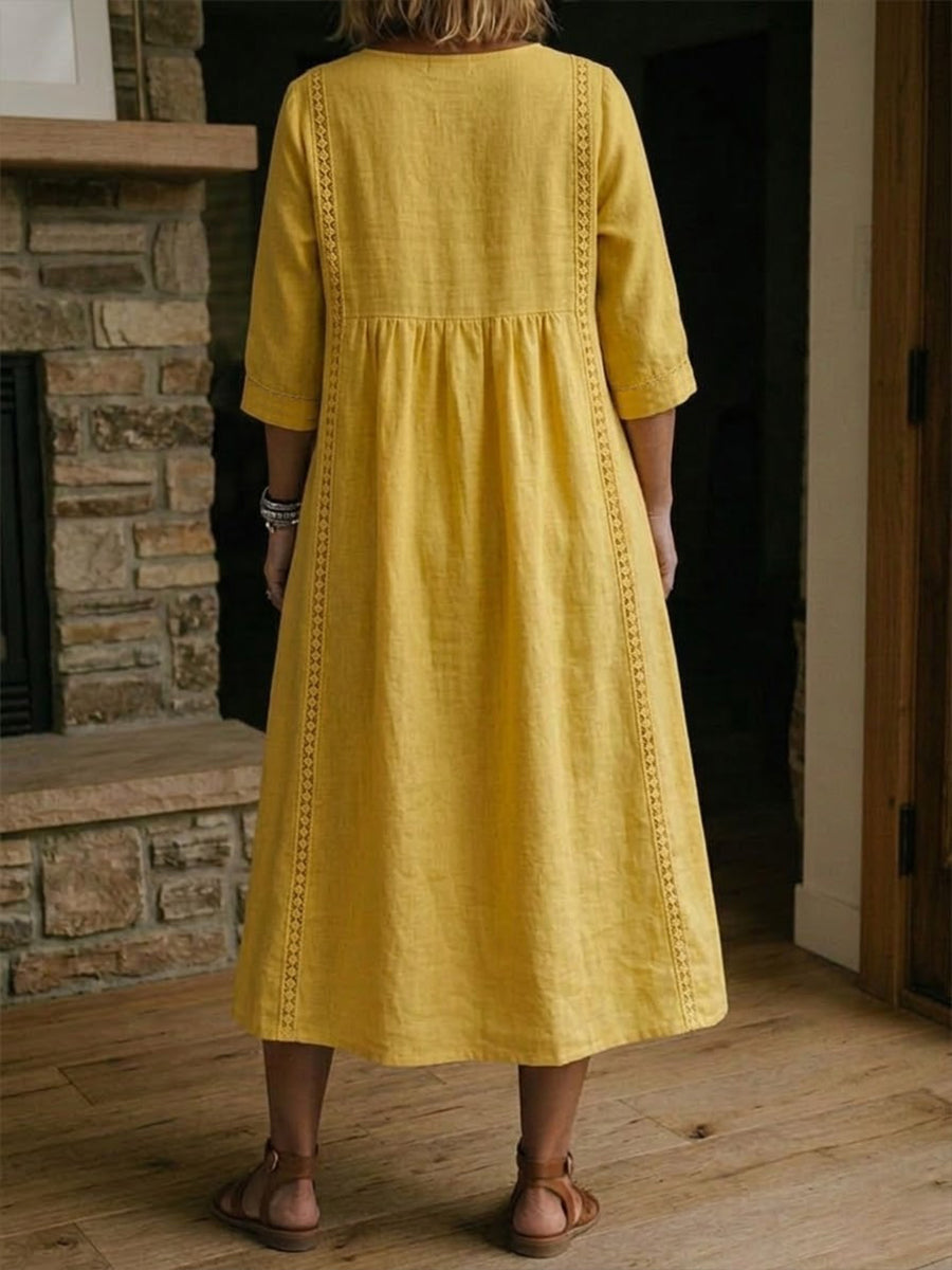Amber Bloom Dress