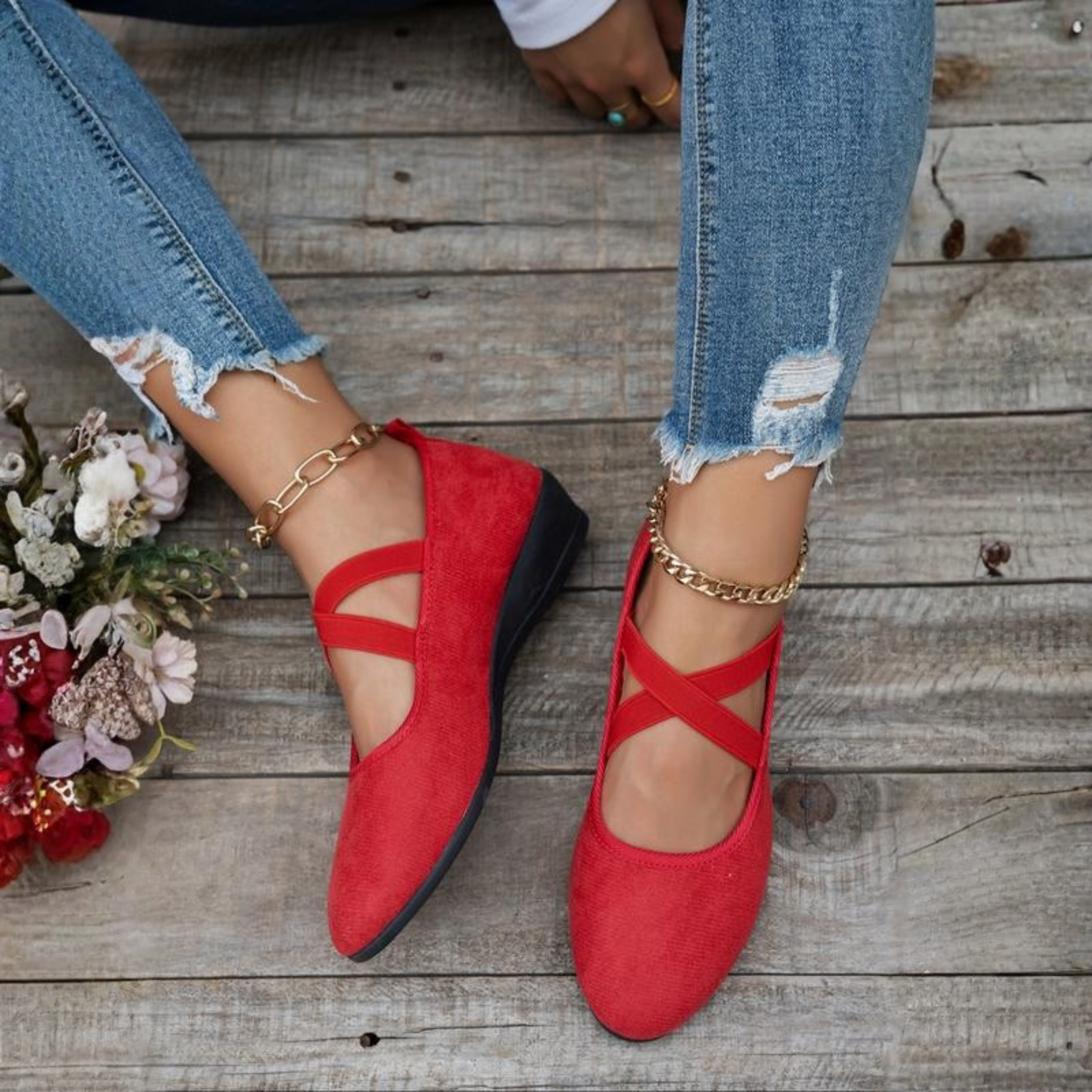 Carmen Ballerina Flats