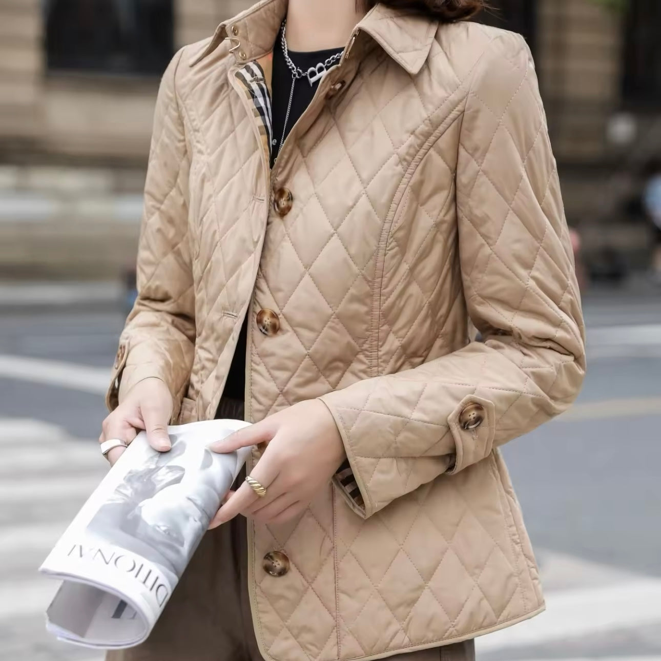 Quilted Milano Jacket