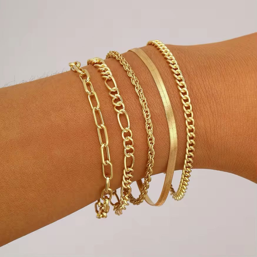 Radiance Stacked Bracelets