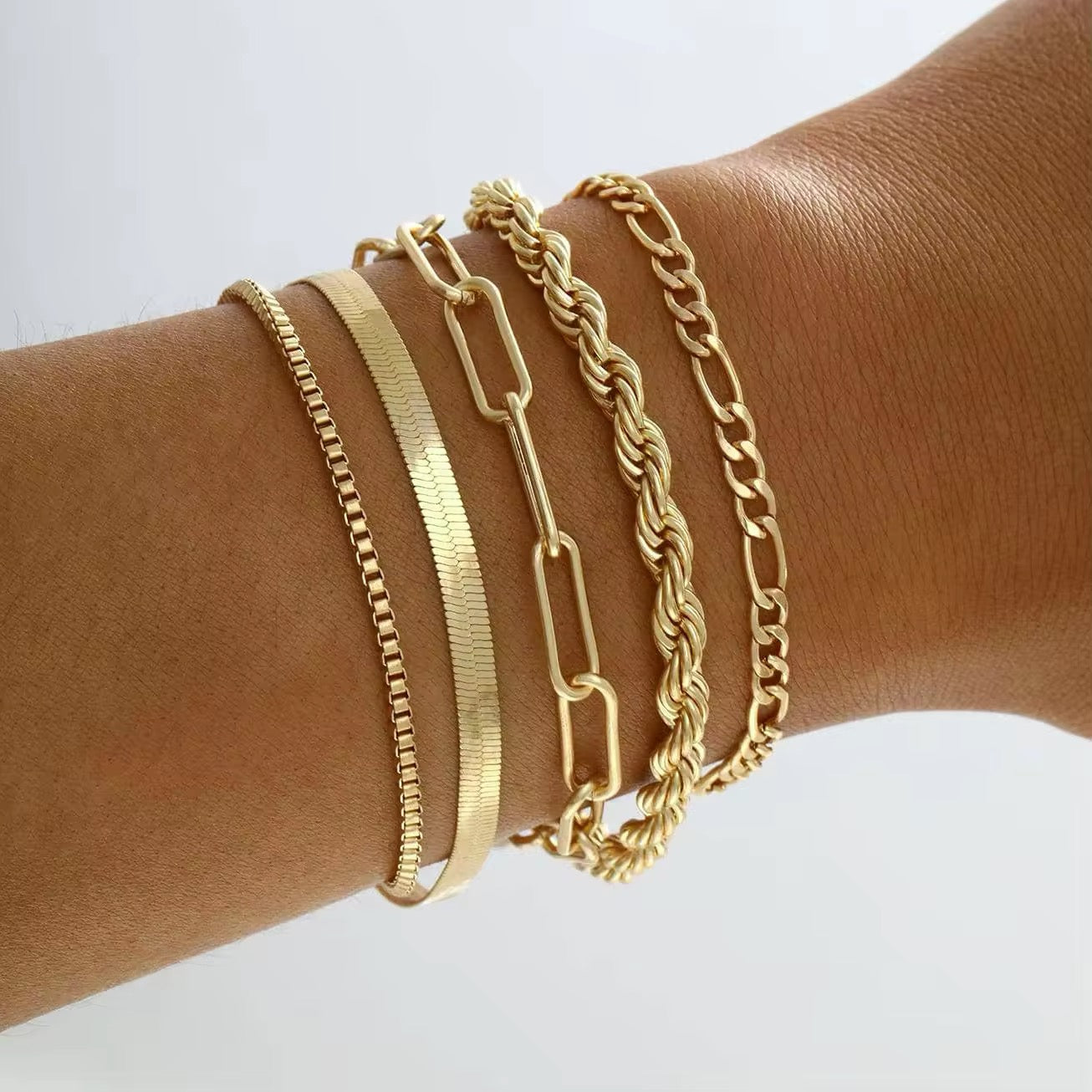 Radiance Stacked Bracelets