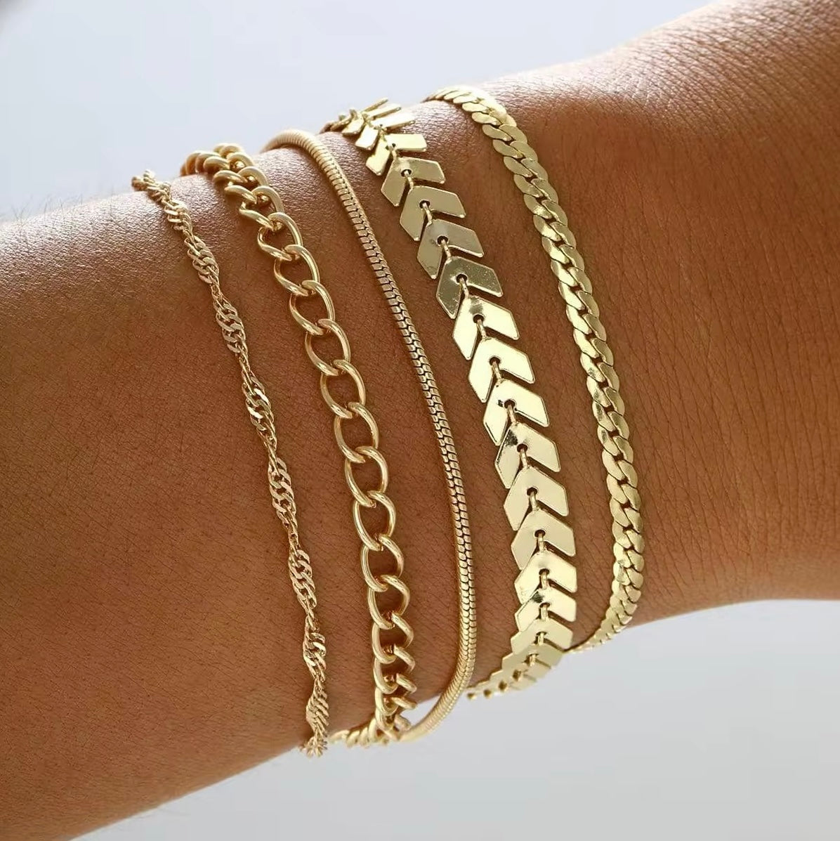 Radiance Stacked Bracelets