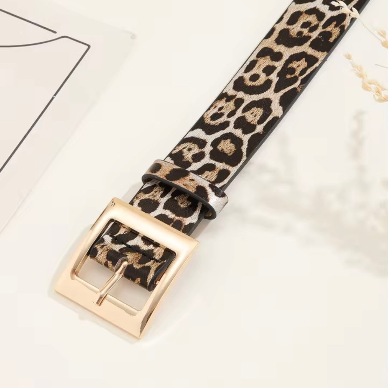 Leopard Luxe Belt