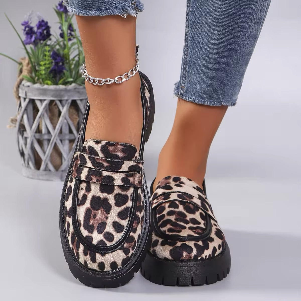 Leopard Prowl Loafers