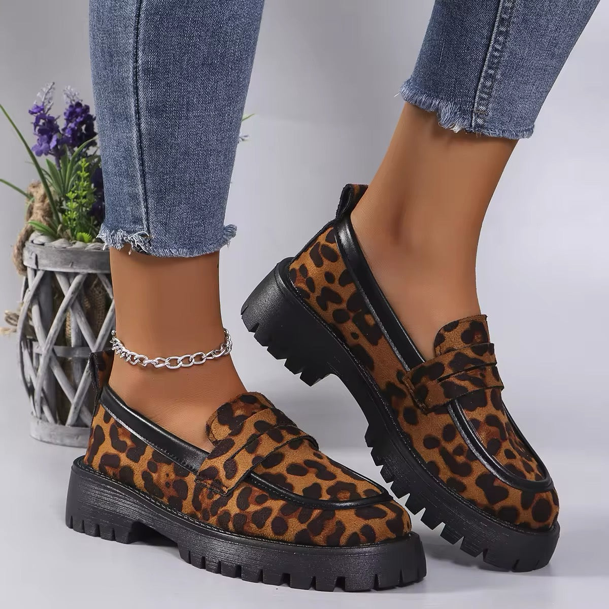 Leopard Prowl Loafers