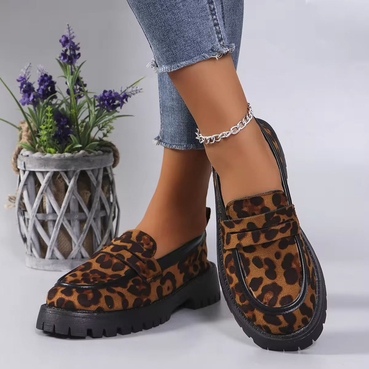 Leopard Prowl Loafers