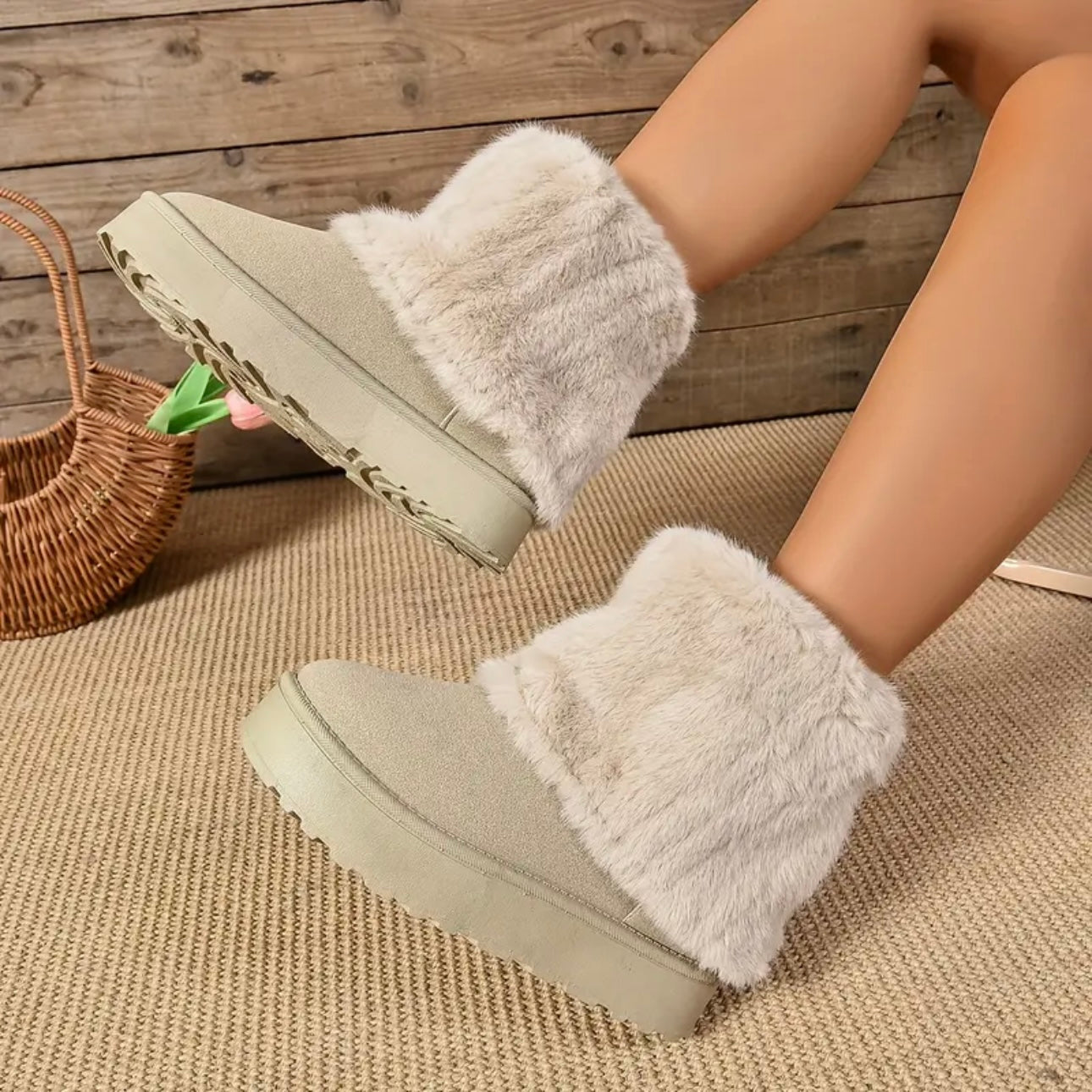 Dolce Fur Boots