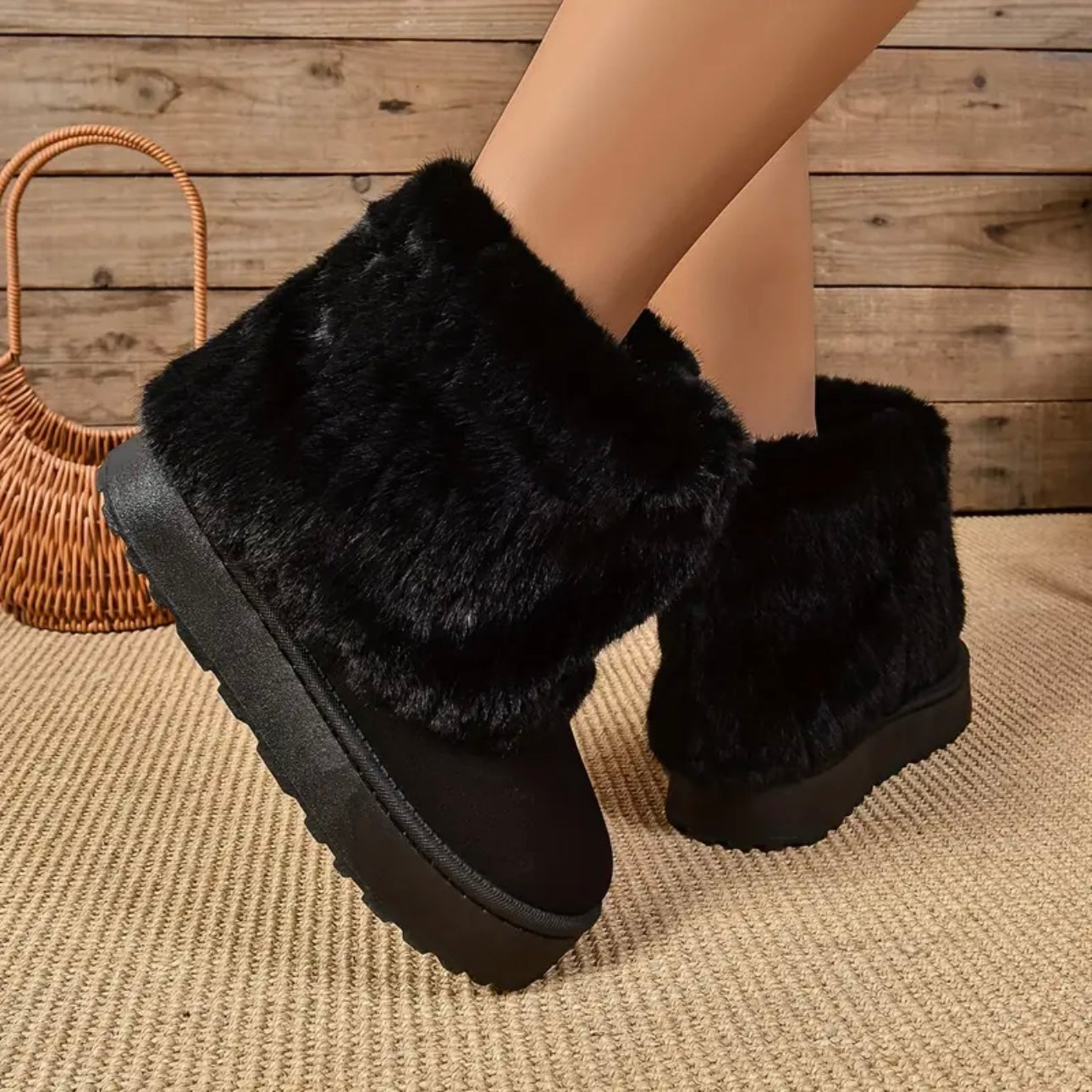 Dolce Fur Boots