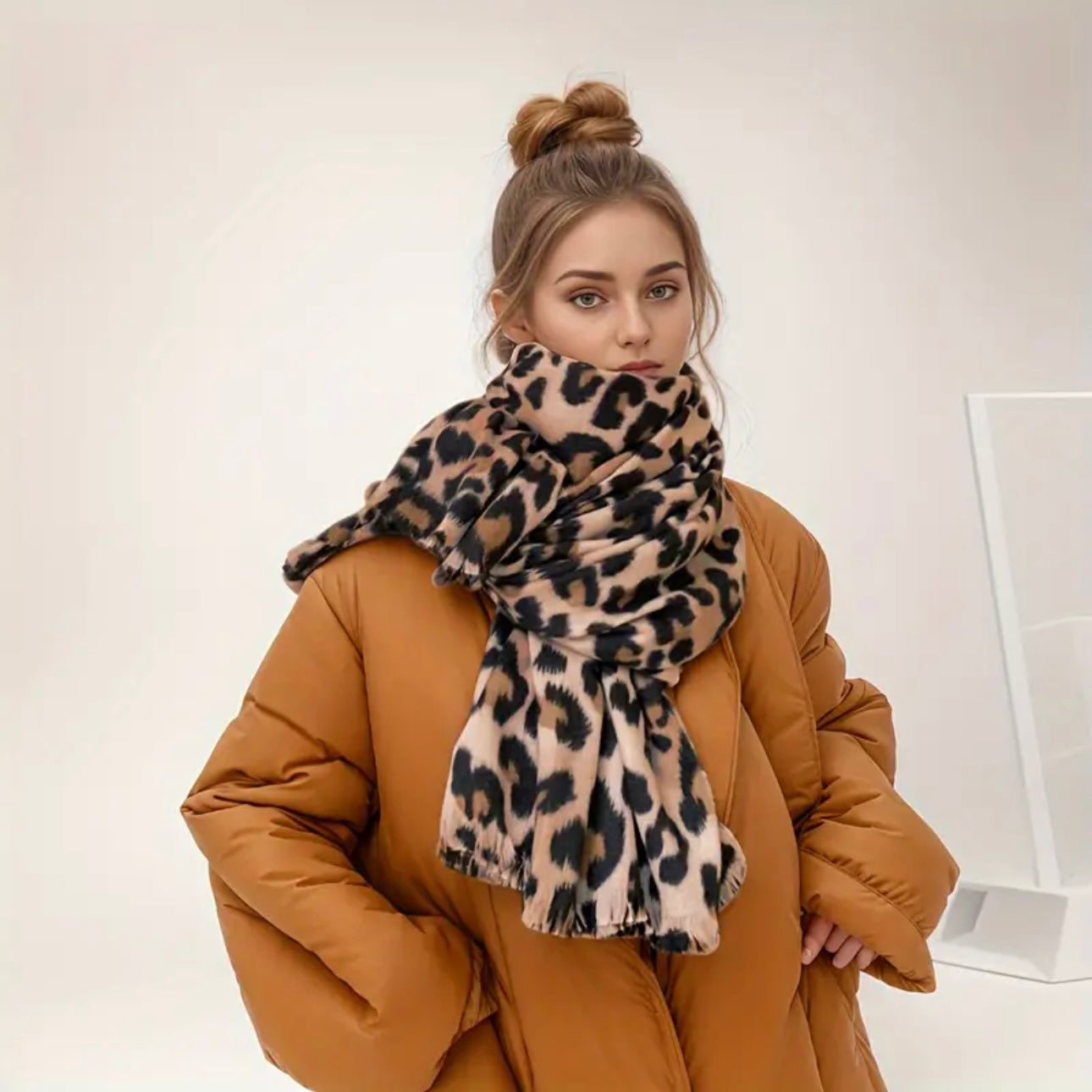 Leopard Scarf