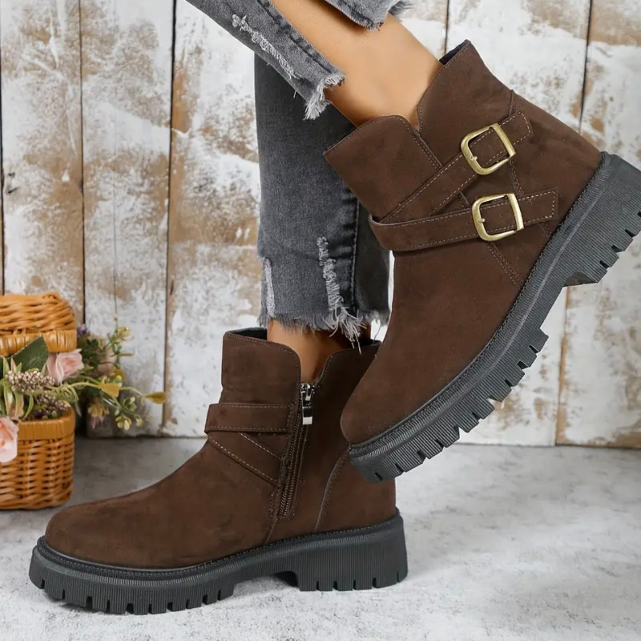 Velluto Terra Boots