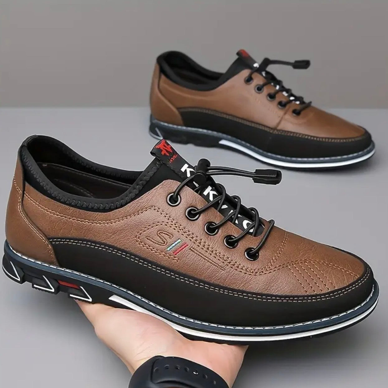 Crossline Leather Sneaker