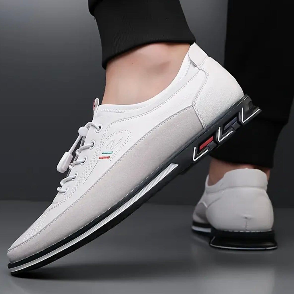 Crossline Leather Sneaker