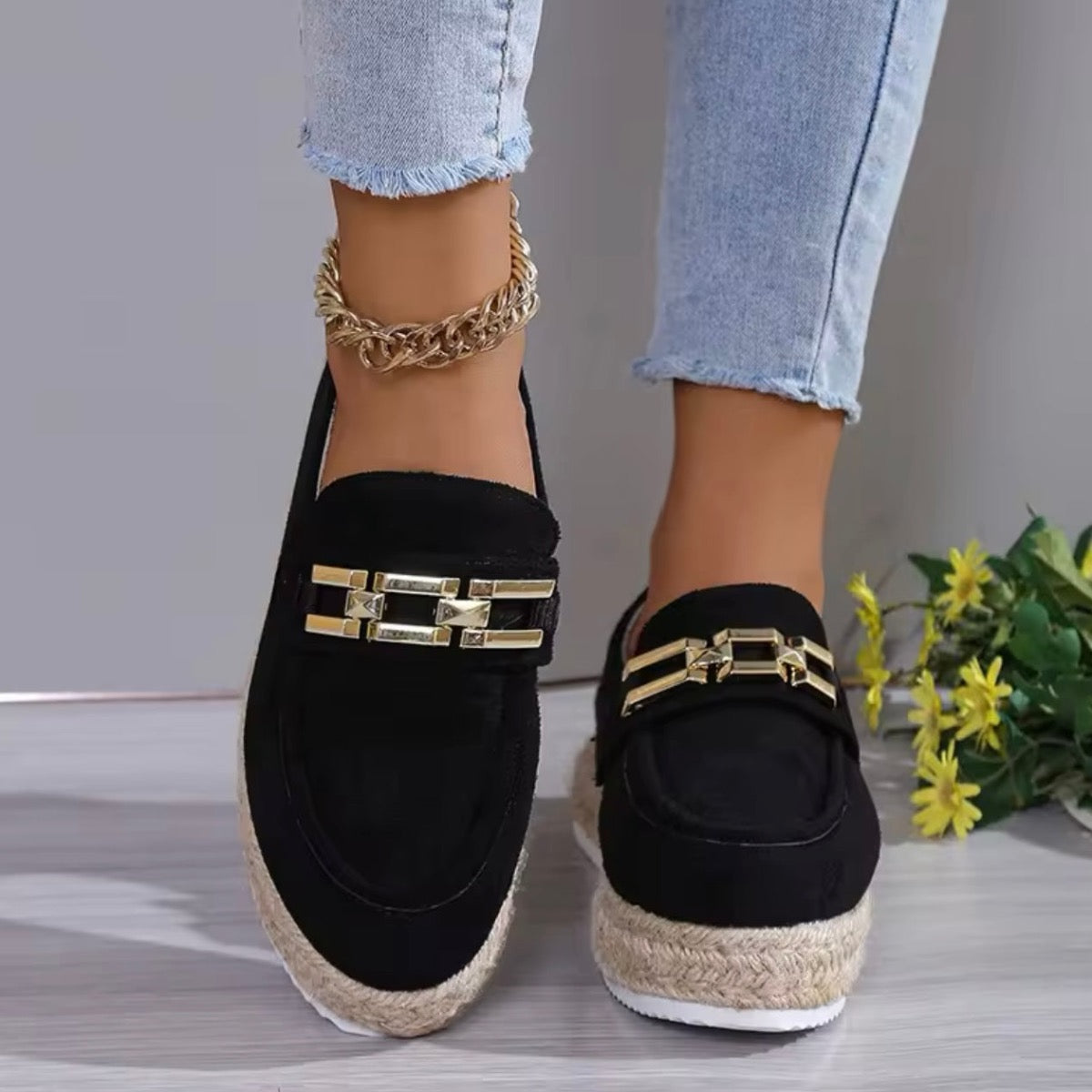 Espadrille Mule