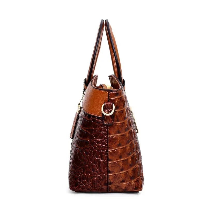 L'Solante Embossed Vintage Bag
