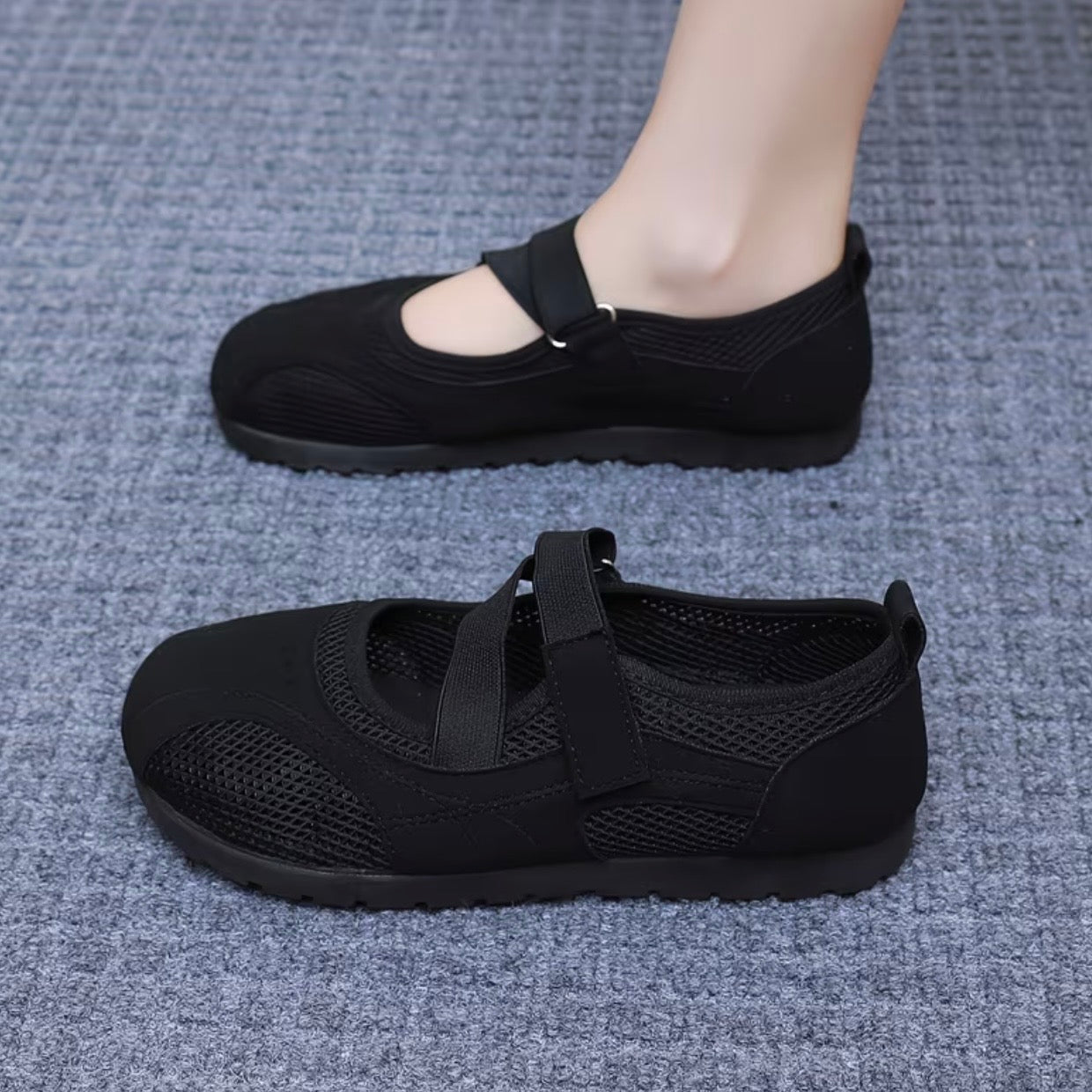 Women’s-Breathable-Mary-Jane-Walking-Shoes