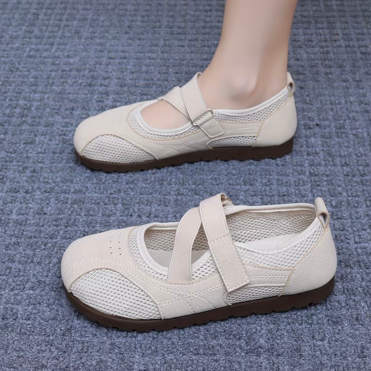 Women’s-Breathable-Mary-Jane-Walking-Shoes
